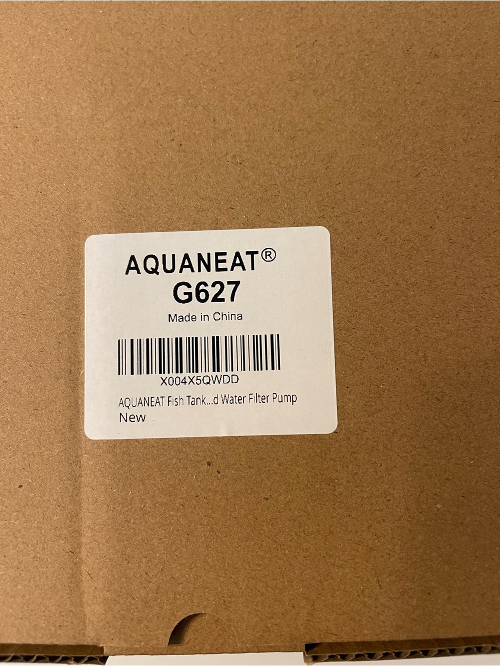NWT 1 gallon fish tank